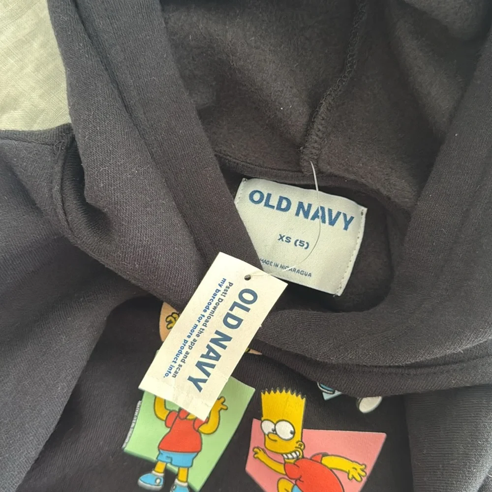 The Simpsons - Bart Simpson Toddler Hoodie in Black